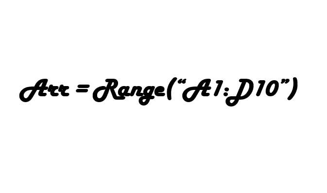 Read more about the article Using Array Variable in Excel VBA to Boost Performance